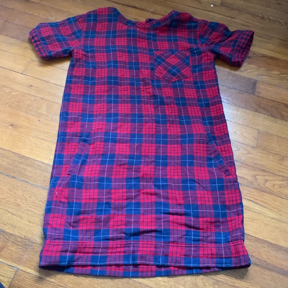 Madewell flannel dress